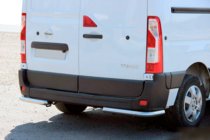 Renault Master 2011–2023 Aizmugurējie stūra elementi AK003 (2 gab., nerūsējošais tērauds) foto 1
