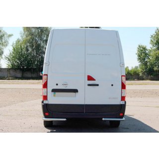 Aizmugurējie stūra elementi AK003 (2 gab., nerūsējošais tērauds) Opel Movano 2010–2021 foto 4