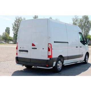 Aizmugurējie stūra elementi AK003 (2 gab., nerūsējošais tērauds) Opel Movano 2010–2021 foto 3