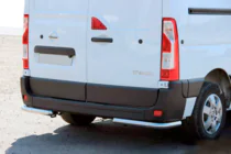 Nissan NV400 2010–2024 Aizmugurējie stūra elementi AK003 (2 gab., nerūsējošais tērauds) foto 1