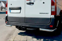 Nissan NV400 2010–2024 Aizmugurējie stūra elementi AK003 (2 gab., nerūsējošais tērauds) foto 4