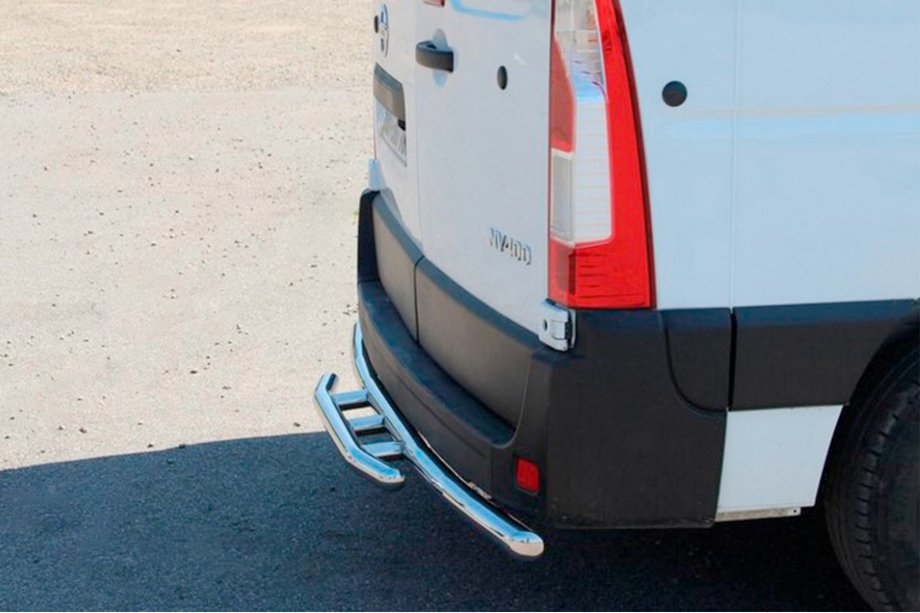 Nissan NV400 2010–2024 Aizmugurējais aizsargloks AK011 (nerūsējošais tērauds) Image