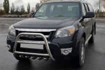 Ford Ranger 2007–2011 Kengurustienis QT008 (nerūsējošais tērauds) foto 1