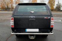 Ford Ranger 2007–2011 Aizmugurējais aizsargstienis AK005 (nerūsējošais tērauds) foto 2