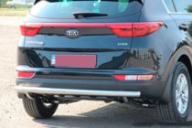Kia Sportage 2015–2021 Aizmugurējais aizsargloks AK002 (nerūsējošais tērauds) foto 5