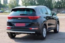 Kia Sportage 2015–2021 Aizmugurējais aizsargloks AK002 (nerūsējošais tērauds) foto 2