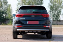 Kia Sportage 2015–2021 Aizmugurējais aizsargloks AK002 (nerūsējošais tērauds) foto 4