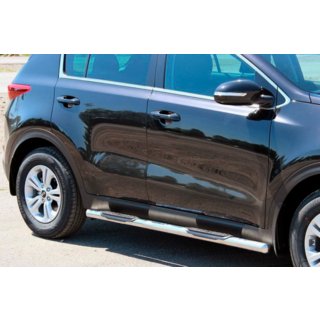 Sānu caurules BB002 (2 gab., nerūsējošais tērauds) Kia Sportage 2015–2021 foto 4