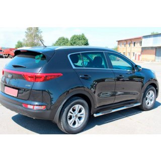 Sānu caurules BB002 (2 gab., nerūsējošais tērauds) Kia Sportage 2015–2021 foto 2