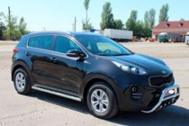 Kia Sportage 2015–2021 Sānu caurules BB001 (2 gab., nerūsējošais tērauds) foto 4