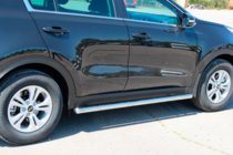 Kia Sportage 2015–2021 Sānu caurules BB001 (2 gab., nerūsējošais tērauds) foto 2