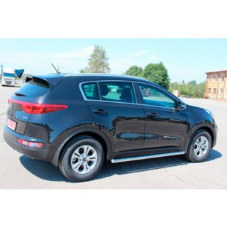 Sānu caurules BB001 (2 gab., nerūsējošais tērauds) Kia Sportage 2015–2021 foto 3