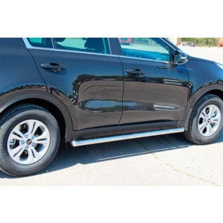 Sānu caurules BB001 (2 gab., nerūsējošais tērauds) Kia Sportage 2015–2021 foto 2