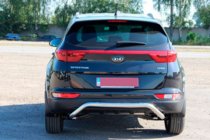 Kia Sportage 2015–2021 Aizmugurējais aizsargstienis AK007 (nerūsējošais tērauds) foto 4