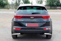 Kia Sportage 2015–2021 Aizmugurējie aizsargstūri AK003 (nerūsējošais tērauds) foto 5