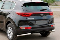 Kia Sportage 2015–2021 Aizmugurējie aizsargstūri AK003 (nerūsējošais tērauds) foto 1