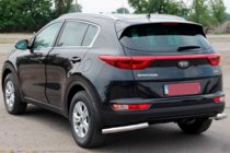 Kia Sportage 2015–2021 Aizmugurējie aizsargstūri AK003 (nerūsējošais tērauds) foto 3
