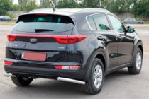 Kia Sportage 2015–2021 Aizmugurējie aizsargstūri AK003 (nerūsējošais tērauds) foto 4