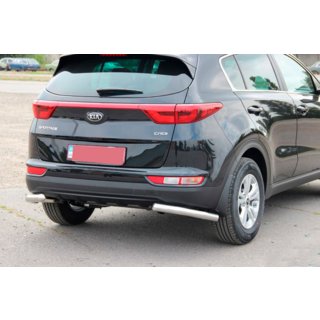 Aizmugurējie aizsargstūri AK003 (nerūsējošais tērauds) Kia Sportage 2015–2021 foto 2