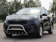 Kia Sportage 2015–2021 Priekšējais bullbar WT003 (nerūsējošais tērauds) foto 1