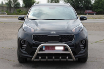Kia Sportage 2015–2021 Priekšējais bullbar WT003 (nerūsējošais tērauds) foto 6