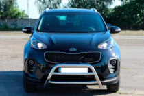 Kia Sportage 2015–2021 Kenguru aizsargstienis WT023 (nerūsējošais tērauds) foto 2