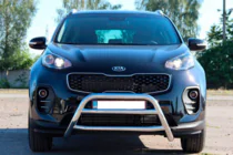 Kia Sportage 2015–2021 Kenguru aizsargstienis WT023 (nerūsējošais tērauds) foto 4
