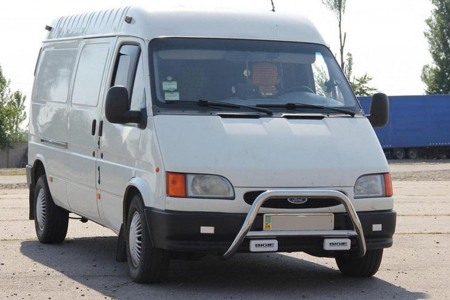 Ford Transit 1991–2000 Priekšējais bullbārs WT006 (nerūsējošais tērauds) Image