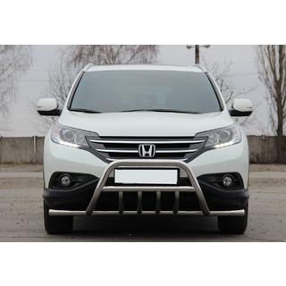 Priekšējais aizsargstienis WT003-ST-V1 (nerūsējošais tērauds) Honda CRV 2012–2016 foto 1