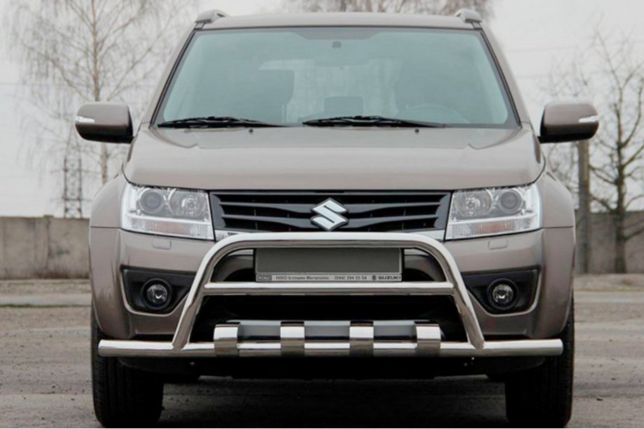 Suzuki Grand Vitara 2005–2017 Priekšējais aizsargstienis ST-WT-15 (nerūsējošais tērauds) Image
