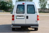 Citroen Jumpy 1996–2007 Aizmugurējie dubultie stūru aizsargi AK003-подвійний (nerūsējošais tērauds) foto 3