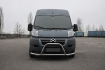 Fiat Ducato 2006–2025 Priekšējais aizsargstienis ST019 (nerūs. tērauds) foto 1