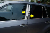 Suzuki Grand Vitara 2005–2017 Durvju statņu moldingi (8 gab., nerūsējošais tērauds) foto 1