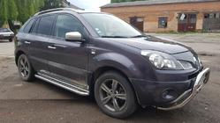 Renault Koleos 2008–2016 Sānu sliekšņi Premium (2 gab., nerūs.) 60 mm foto 1