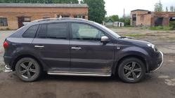 Renault Koleos 2008–2016 Sānu sliekšņi Premium (2 gab., nerūs.) 60 mm foto 2
