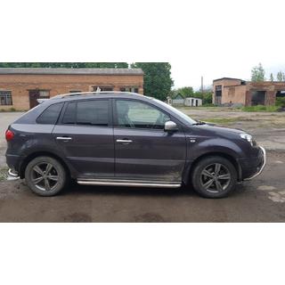 Sānu sliekšņi Premium (2 gab., nerūs.) Renault Koleos 2008–2016 foto 2