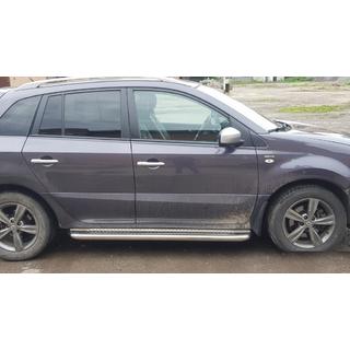 Sānu sliekšņi Premium (2 gab., nerūs.) Renault Koleos 2008–2016 foto 3