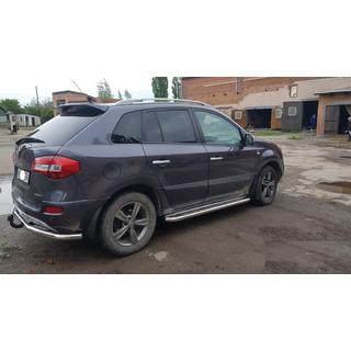 Sānu sliekšņi Premium (2 gab., nerūs.) Renault Koleos 2008–2016 foto 4