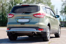 Ford Kuga/Escape 2013–2019 Aizmugurējais aizsargstienis AK002 (nerūsējošais tērauds) foto 1