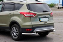 Ford Kuga/Escape 2013–2019 Aizmugurējā aizsargloka AK002-3 (nerūsējošais tērauds) foto 1