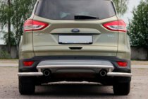 Ford Kuga/Escape 2013–2019 Aizmugurējā aizsargloka AK002-3 (nerūsējošais tērauds) foto 2
