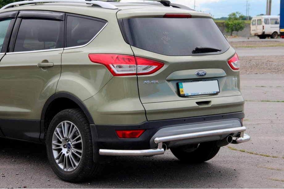 Ford Kuga/Escape 2013–2019 Aizmugurējā aizsargloka AK002-3 (nerūsējošais tērauds) Image