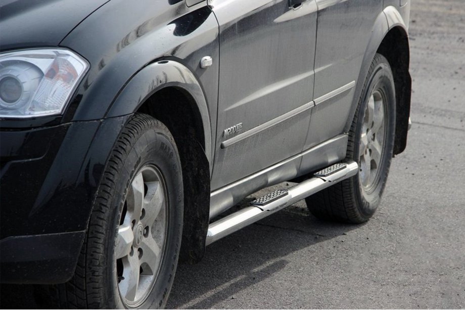 SsangYong Kyron 2005–2014 Sānu sliekšņu caurules BB002 (2 gab., nerūsējošais tērauds) Image