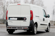 Opel Combo 2012–2018 Aizmugurējā aizsargloka AK002/1 – dubultā (nerūsējošais tērauds) foto 3