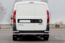 Opel Combo 2012–2018 Aizmugures aizsargloks AK005/2 – dubultais (nerūsējošais tērauds) foto 2