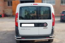 Fiat Doblo II 2010–2022 Aizmugures aizsargloks AK005/2 – dubultais (nerūsējošais tērauds) foto 2