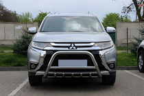 Mitsubishi Outlander 2012–2021 Bullbar WT003 (nerūsējošais tērauds) foto 3