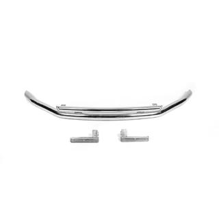 Priekšējais dubultais aizsargstienis ST014 (nerūsējošais tērauds) Nissan Qashqai 2010–2014 foto 2