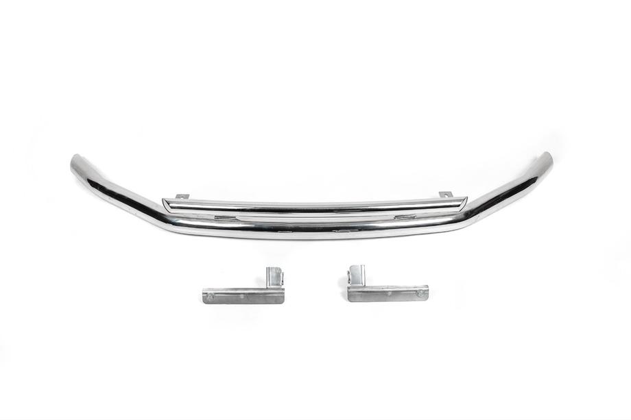 Nissan Qashqai 2007–2010 Priekšējais dubultais aizsargstienis ST014 (nerūsējošais tērauds) 51/42 mm Foto 2