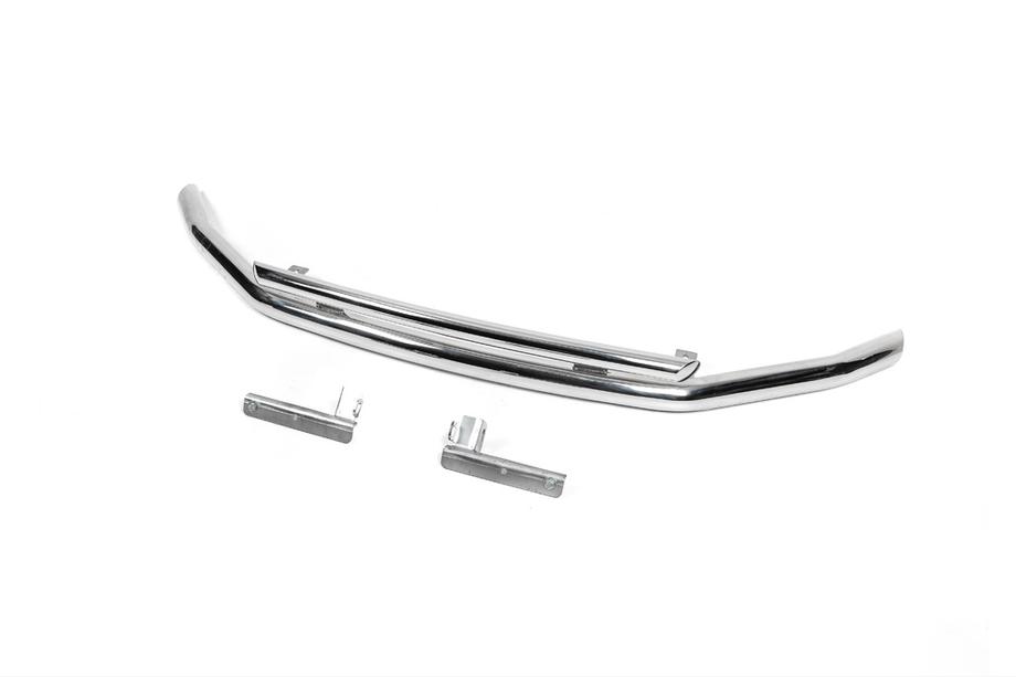 Nissan Qashqai 2007–2010 Priekšējais dubultais aizsargstienis ST014 (nerūsējošais tērauds) 51/42 mm Foto 4